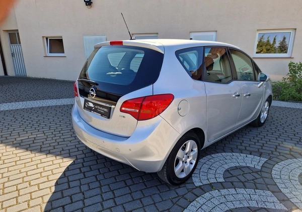 Opel Meriva cena 25500 przebieg: 118338, rok produkcji 2010 z Skaryszew małe 742